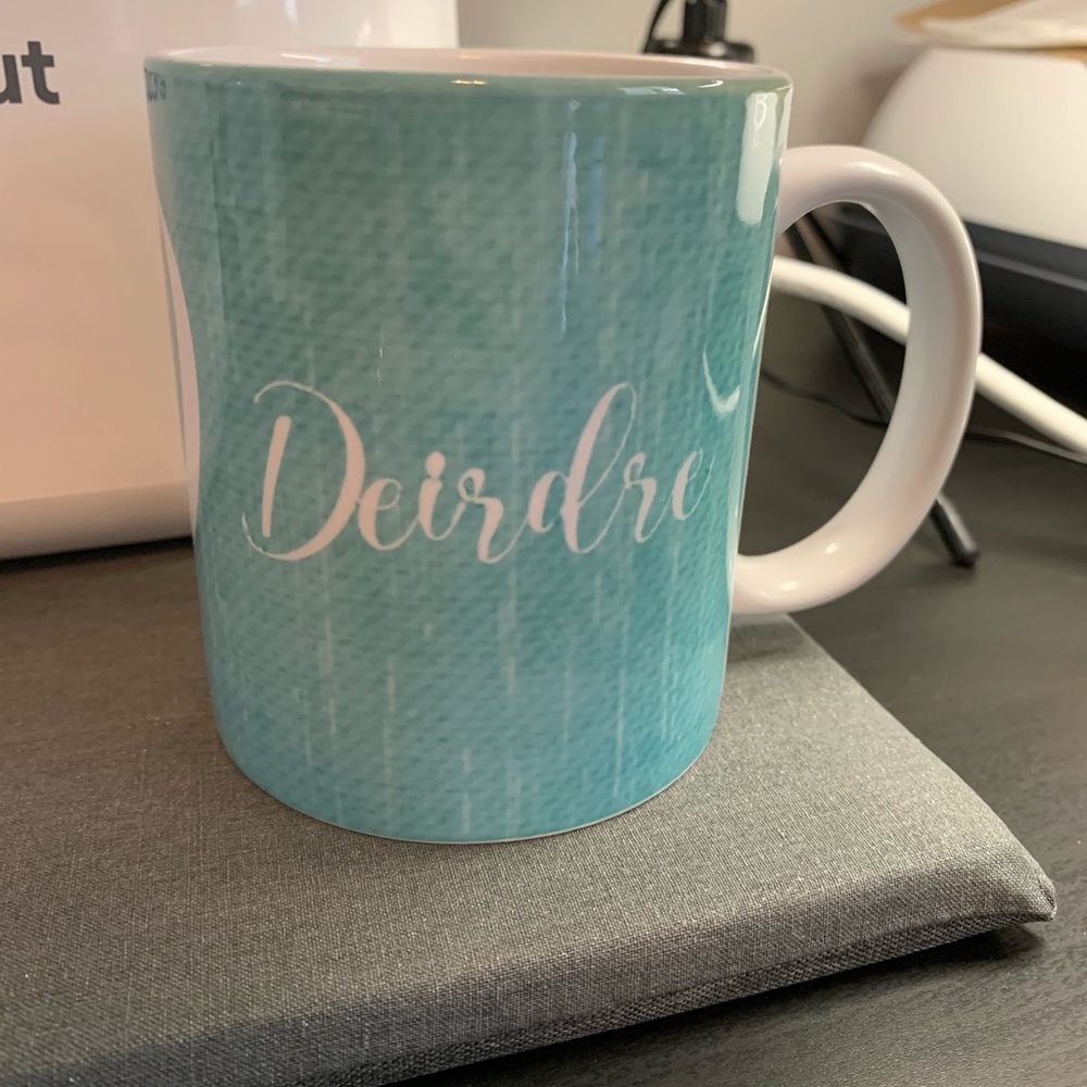 Personalized 12 oz Name Coffee Mug - Picture 1 of 9